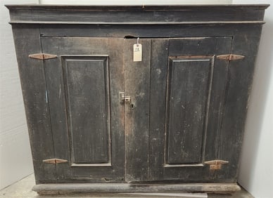 Prim. Ptd. 2 Door Cupboard 50 1/2" H X 56" W X 16 1/2" D