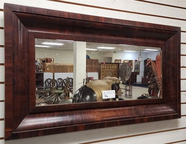 Empire Ogee Mahog Framed Mirror 21 1/2" X 39"