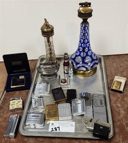 Tray 23 Vintage Lighters