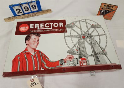 Vintage Gilbert Erector Set The Musical Ferris Wheel