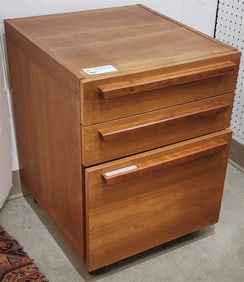 Cherry 3 Drawer File Cabinet 24" H X 18" W X 20" D