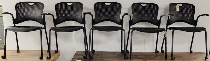 Set 5 Herman Miller Luzent Chairs