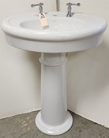 Standard Pedestal Sink 36" H X 27" W X 20" D