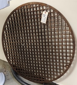 Cast Iron Grate 30 1/2" Diam.