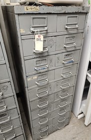 Metal 10 Drawer File Cabinet