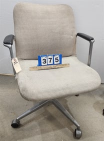 Mid Century Herman Miller Desk Chair 34" H X 26" W X 18" D