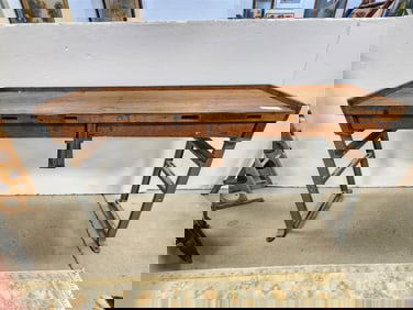 Work Bench 35" H X 62" W X 17" D