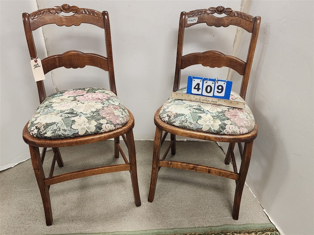 Pr. Vict. Mahog Side Chairs (1 of 2)