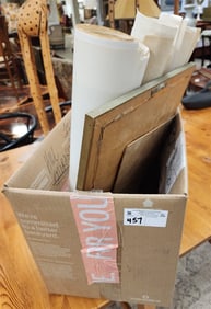 Bx Litho "On Wings Of Dragons" Sgnd C.R. Manzano, 2 Prints, Army Corps Of Engineers Maps