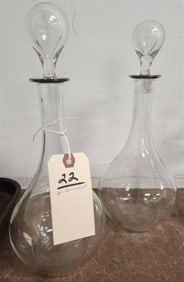 Pr. Baccarat Montaigne Decanters 12 1/2"