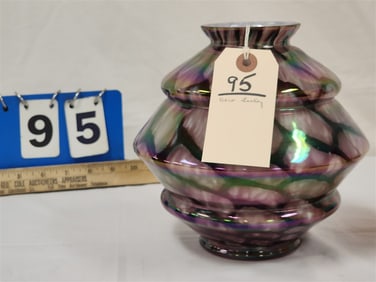 Deco Loetz Glass Vase
