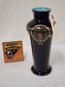 Sarreguemines Deco Vase 11"
