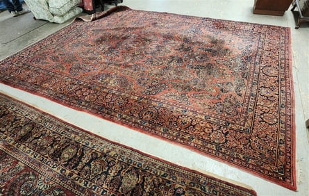 Semi Antique Sarouk 10' X 13' X 11"