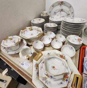 Tray 117 Pc. Limoges "Jewel" Dinner Service