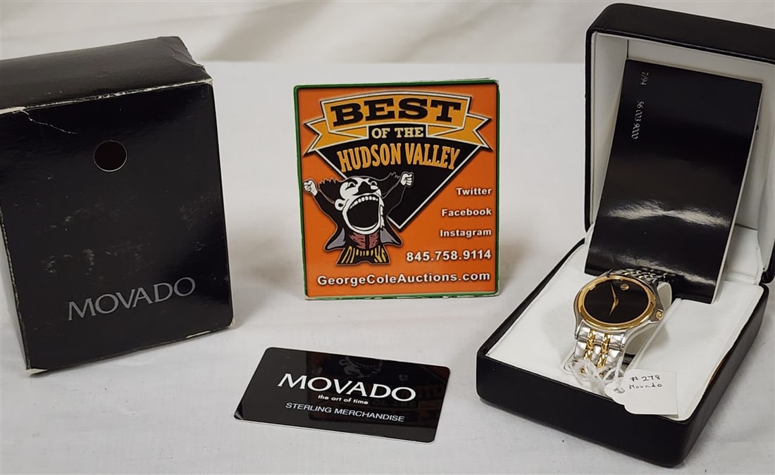 Movado Wrist Watch 81E4 - 0863 (1 of 5)