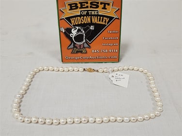20" Cultured Pearl Necklace
