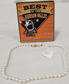 18" Cultured Pearl Necklace