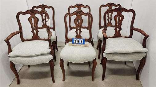 Set 6 Cherry Dining Chairs