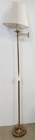 Adjustable Brass Floor Lamp 6'