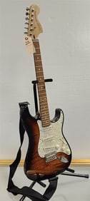 Fender Squire Strato Caster w/Stand