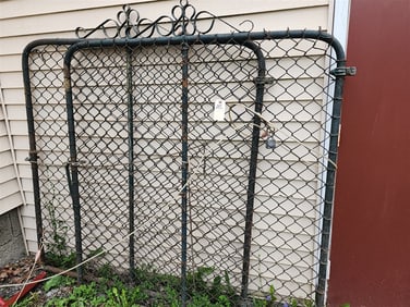 Pr. Metal Frame Gates 67 1/2" H X 4'9" W Ea.