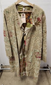 Floral Quilted Coat