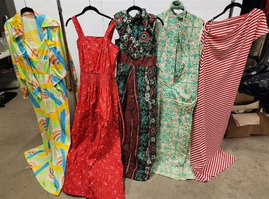 Lot 9 Dresses - A.J. Bari, Bill Tice, Anjac, Design Thai Etc. Shirt Malbe