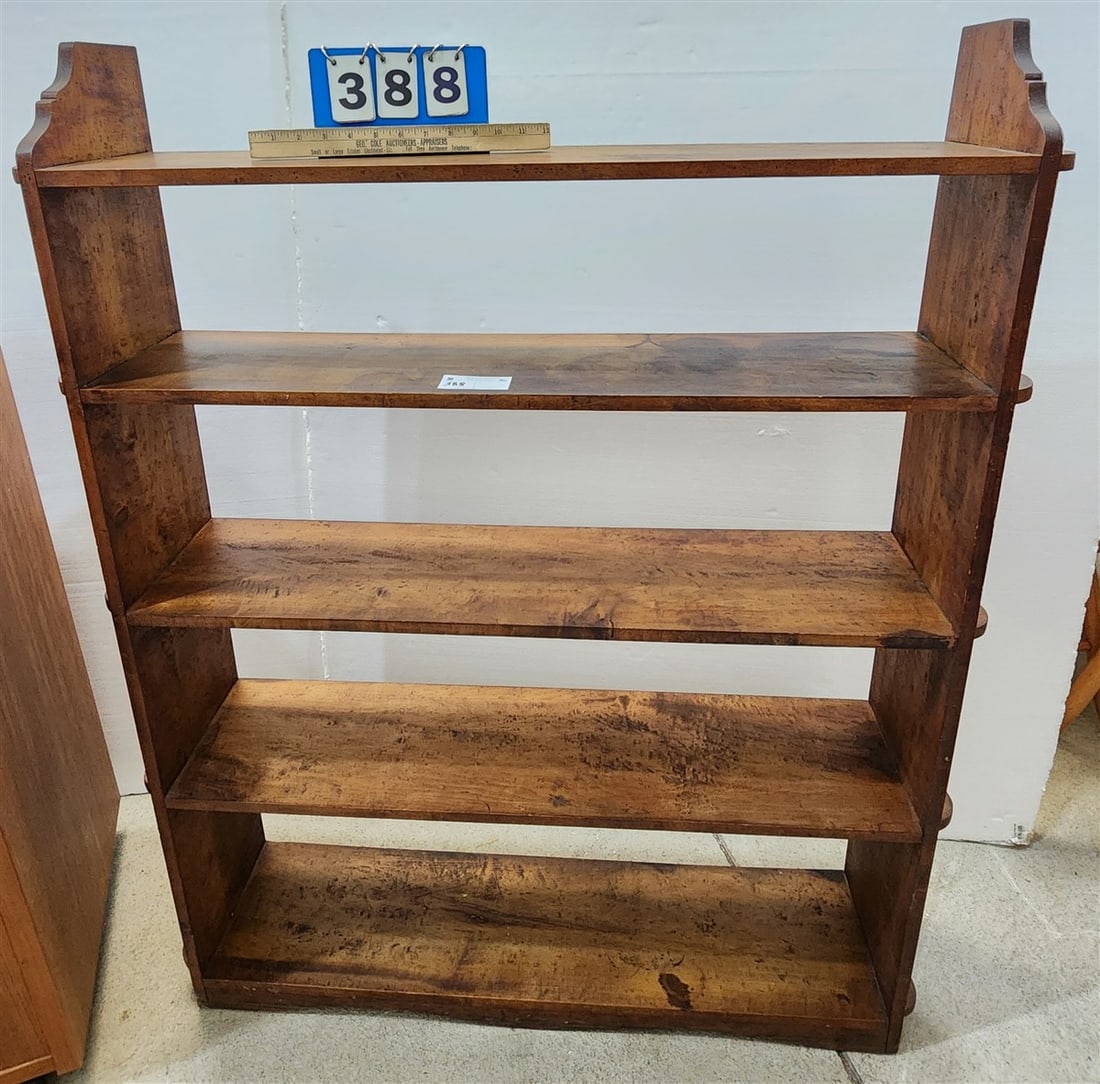 Arts + Crafts Wooden Bookcase: Arts + Crafts Wooden Bookcase