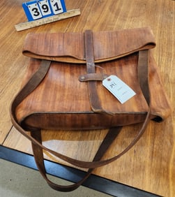 Leathe Tote Bag 15" H X 18" W