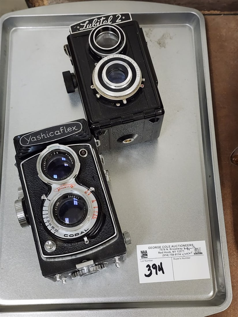 Tray 2 Cameras Yashica Flex + Bubitel (1 of 4)