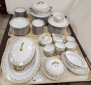 Tray 96 Pc. Victoria Austria Dinner Service