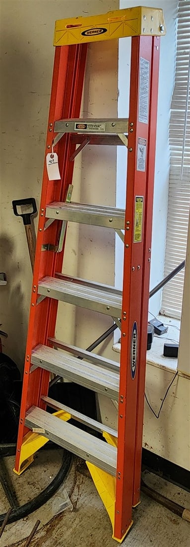 Werner 6' Step Ladder (1 of 3)