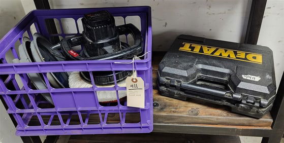 Wen Car Waxer + Dewalt Drill