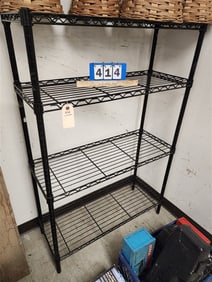 Metal 4 Tier Rack 55" H X 3' W X 14" D