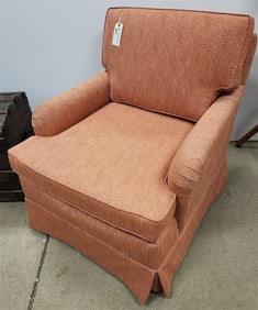 Uphols. Club Chair 33" H X 31" W X 22" D