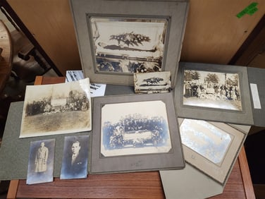 Lot Funeral Photos Of Steve Rojna 1934