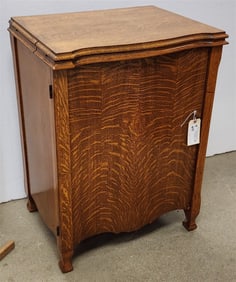 Vintage Oak Cabinet Housing A Singer Sewing Machine 31" H X 23" W X 17 1/2" D
