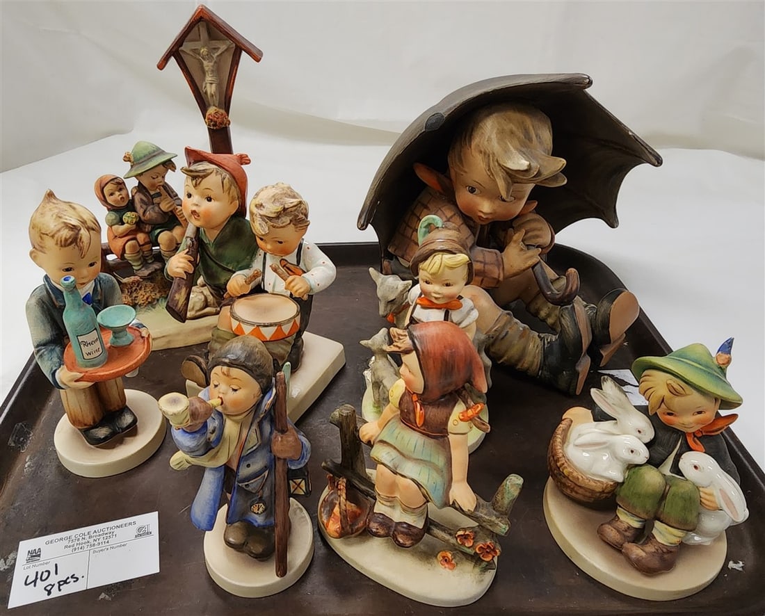 Tray 8 VB Hummels - 152A, 28/3, 50/1, 154/1, 15/0, 112/1, 58/1, 200: Tray 8 VB Hummels - 152A, 28/3, 50/1, 154/1, 15/0, 112/1, 58/1, 200