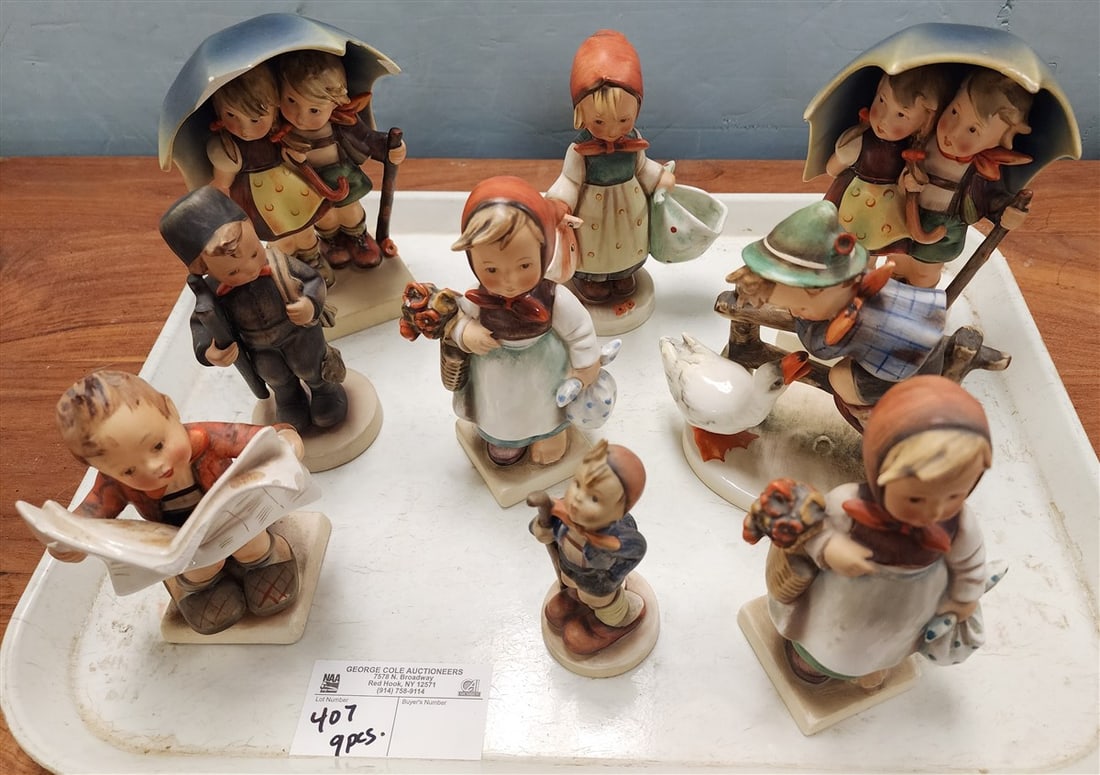 Tray 9 Fulle bee Hummels - 184, 16 2/0, 204, 195, 204, 12/1, 41, 175, 71 (1 of 5)