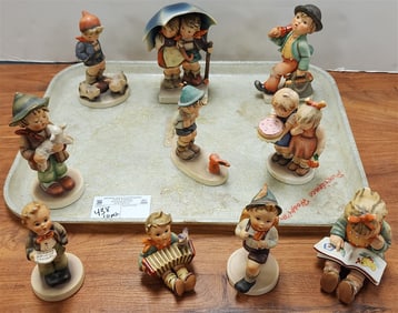 Tray 10 VB Hummels - 176/0, 71, 75, 68, 6/0, 7/0, 8, 82/0, 110/0, 135