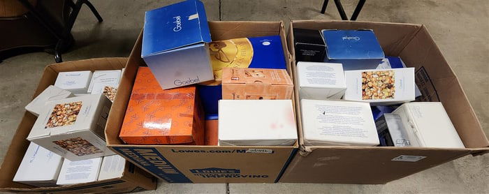 Lot 3 Bx's Of Hummel Boxes