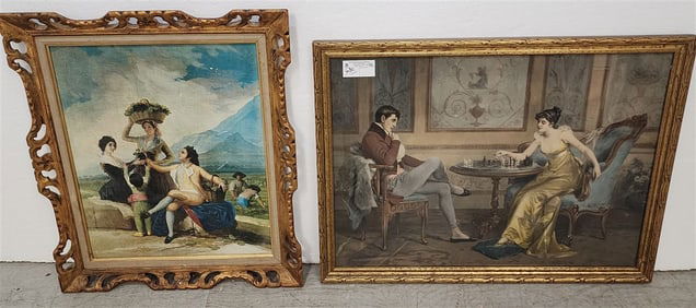 Lot 2 Prints - 21 1/2" X 29 1/2" w/Frame 24 1/2" X 32 1/2" + 21 1/2" X 17 1/2" w/Frame 28" X 24"