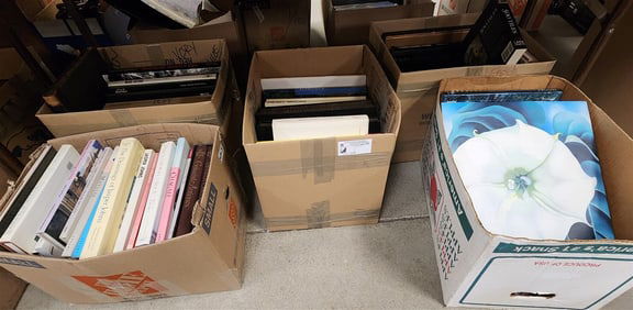 5 Bx's Books - Mostly Art