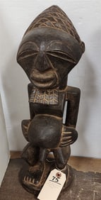 Songye Nkisi Power Figure Republic Of Congo