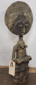 Akua'ba Fertility Doll Ashanti 20"