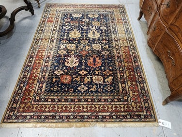 Machine Made Tabriz 4'6' X 6'4"