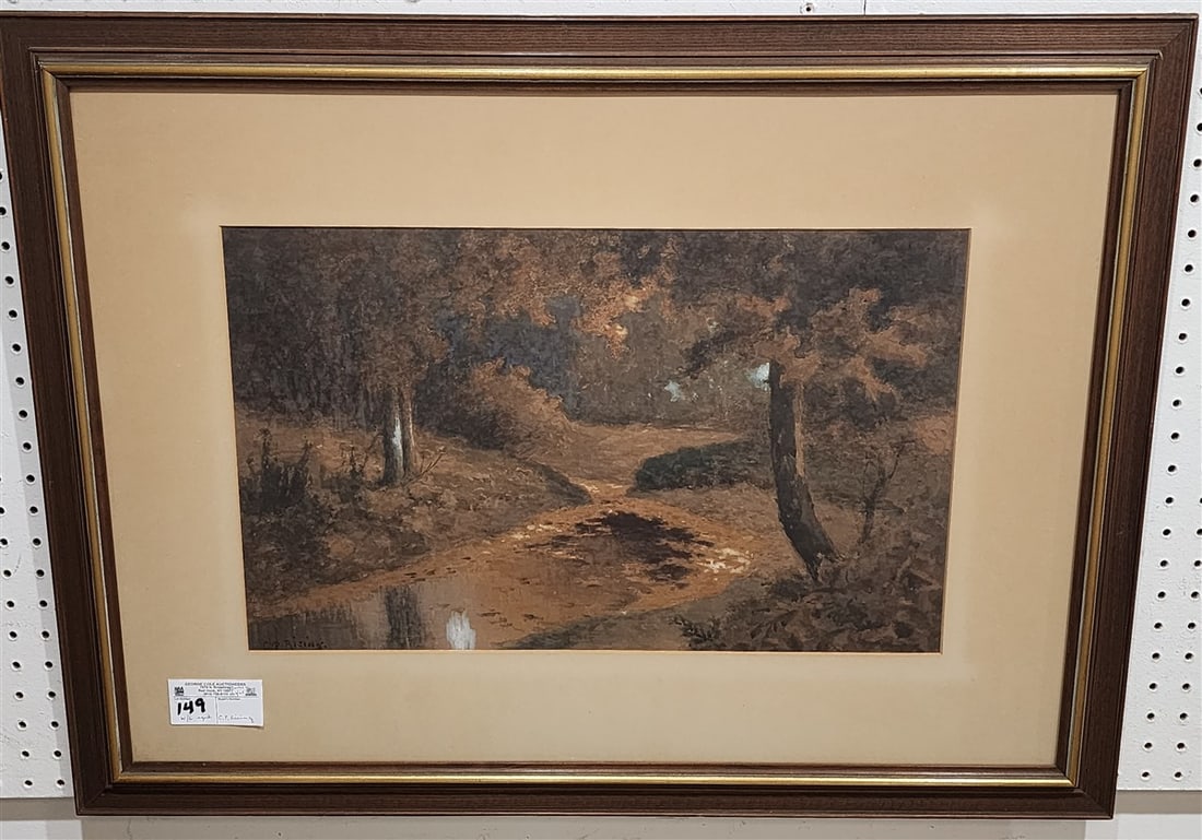 W/C Landscape Sgnd C. P. Rising 13" X 21" w/Frame 24 1/2" X 32 1/2" (1 of 3)