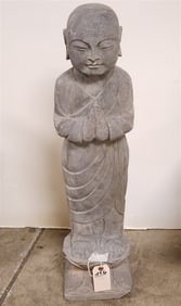 Stone Buddha 32" H