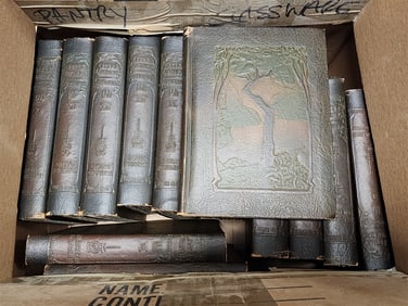 14 Volumes Little Journeys To the Homes Of Famous Women By Elbert Hubbard Manuscript Edition,