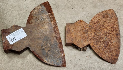 Lot 2 Vintage Axe Heads